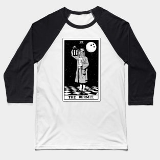 Dude Hermit Tarot Baseball T-Shirt